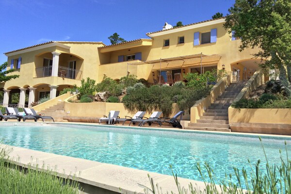 Ruime mediterrane villa met privézwembad bij Sainte-Maxime - thumbnail 6