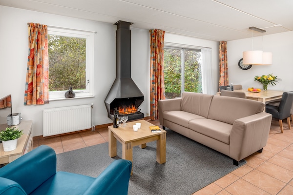 Vrijstaande bungalow op Vakantiepark het Drentse Wold voor 5 personen - thumbnail 3