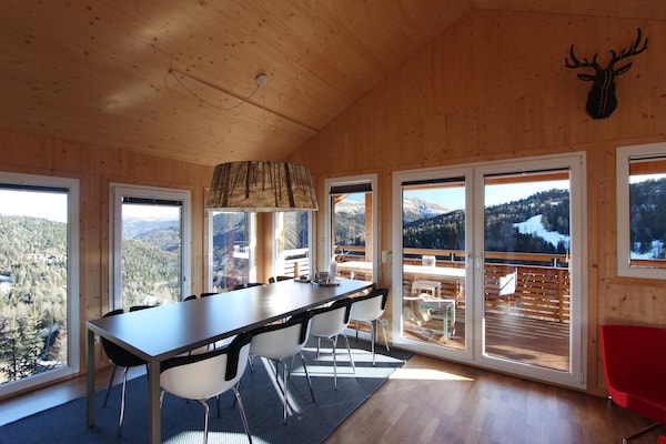 Luxe chalet voor 10 personen met sauna en bubbelbad op 1800m hoogte - thumbnail 3