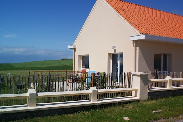 Aan zee: Ruim vakantiehuis White Cliffs in Audinghen voor 6 personen - thumbnail 4