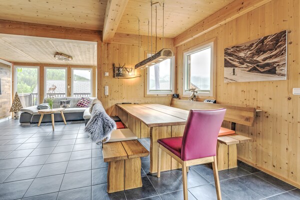 Zonnig chalet met sauna, 100 meter van de skilift in Hohentauern - thumbnail 3