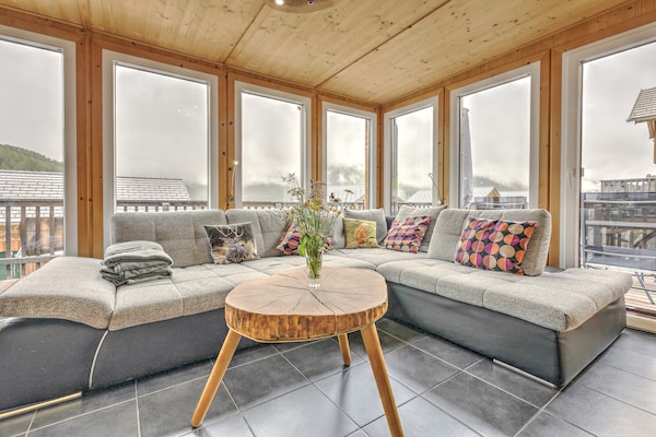 Zonnig chalet met sauna, 100 meter van de skilift in Hohentauern - thumbnail 2