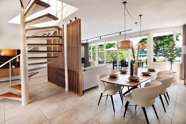 VIP Waterzicht Villa: luxe vakantiehuis direct aan de Boschmolenplas - thumbnail 6
