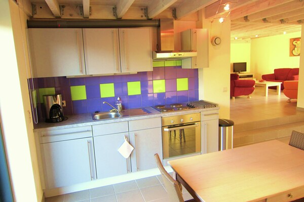 8-persoons landhuis met open keuken en terras in Soumoy - thumbnail 3