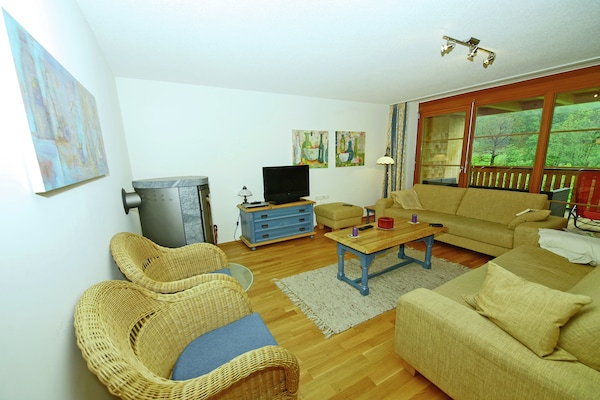 Chalet-appartement direct aan de piste in Brand met open haard en balkon - thumbnail 3