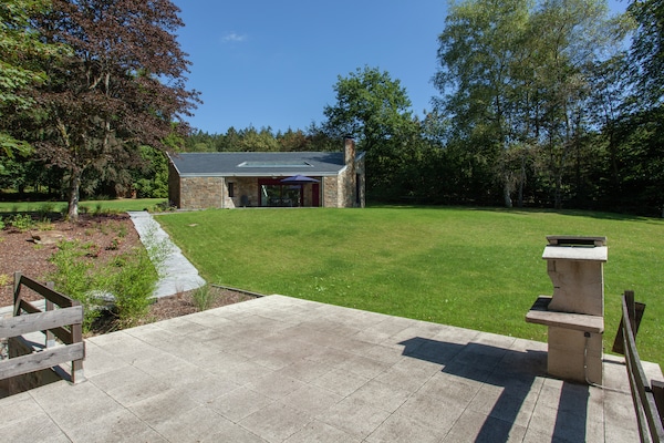 Uniek architectuurhuis Hexagone in Stoumont voor 7 personen - thumbnail 6