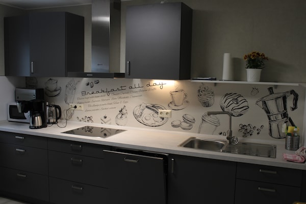 Rustiek appartement in Weißig bij Struppen, aan de rand van het bos - thumbnail 6