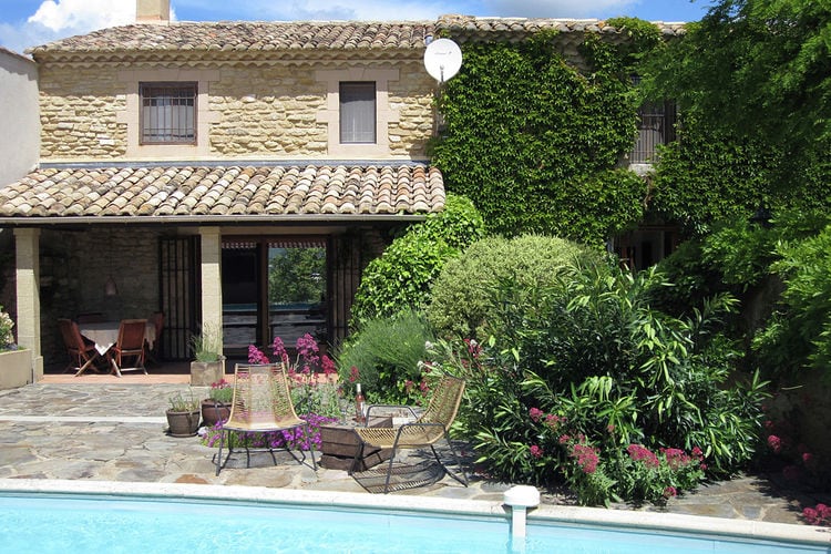 Vakantiehuizen Frankrijk | Languedoc-roussillon | Villa te huur in Fournes met zwembad  met wifi 4 personen