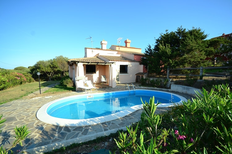 Vakantiehuizen Italie | Sardegna | Villa te huur in Stintino met zwembad  met wifi 8 personen