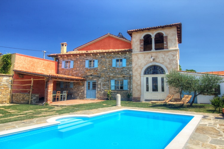 Vakantiehuizen Slovenie | West-Kust | Villa te huur in Marezige-koper met zwembad  met wifi 6 personen
