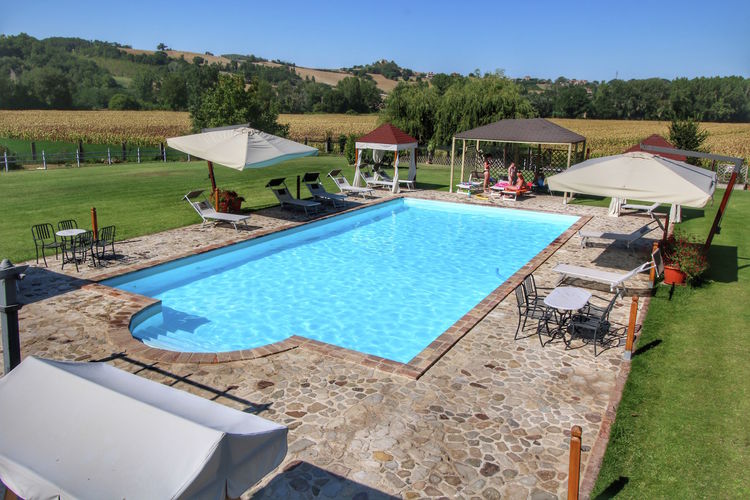 Vakantiehuizen Italie | Umbrie | Vakantiehuis te huur in Todi met zwembad  met wifi 4 personen