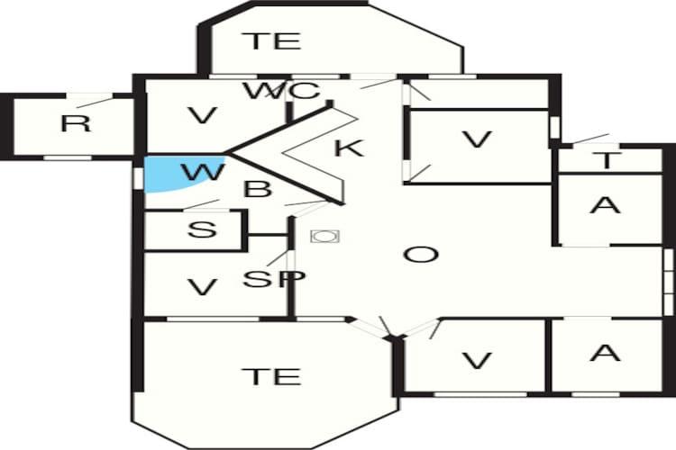 V135 SW-Plattegrond