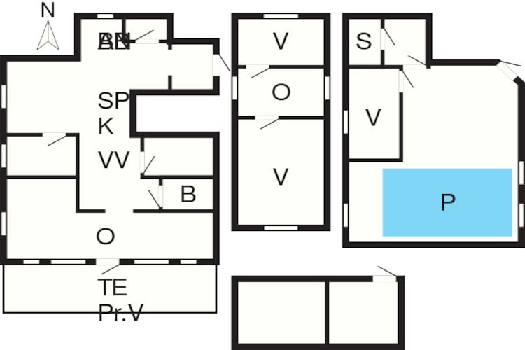 17 person holiday home in MELLERUD-By Traum-Floor plan