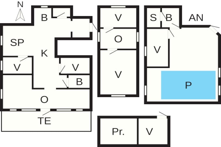17 persoons vakantie huis in MELLERUD-By Traum-Plattegrond
