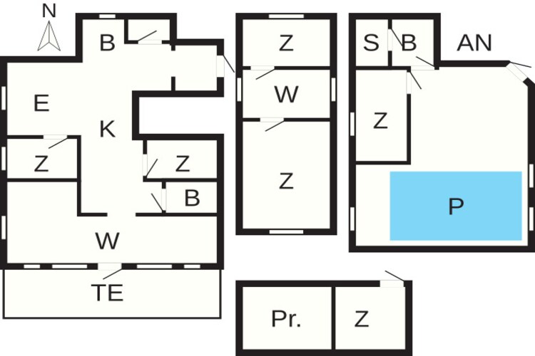 17 persoons vakantie huis in MELLERUD-By Traum-Plattegrond