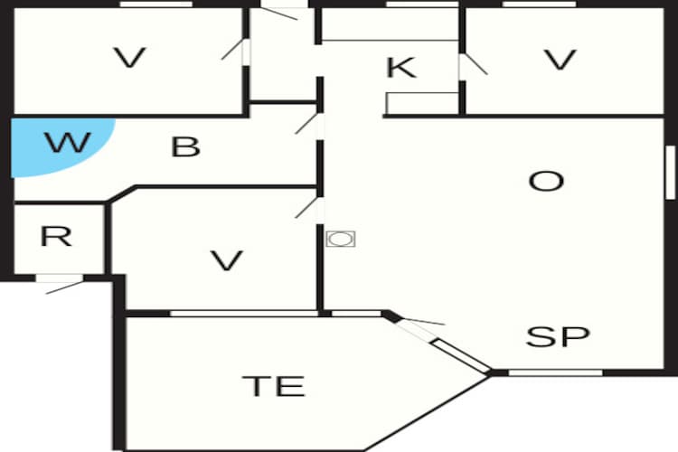M77 W - Plattegrond