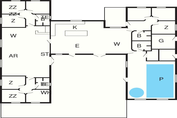 Luxe strandverblijf -- By Traum Ferienwohnungen-Plattegrond