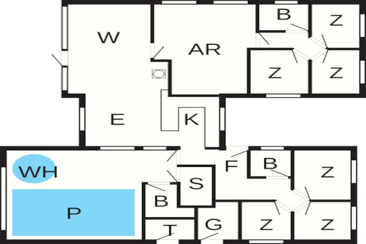 Luxe retraite met zwembad -- By Traum Ferienwohnungen-Plattegrond