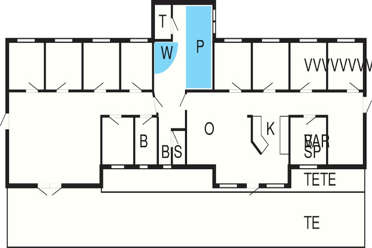 18 person holiday home in Fanø-Floor plan