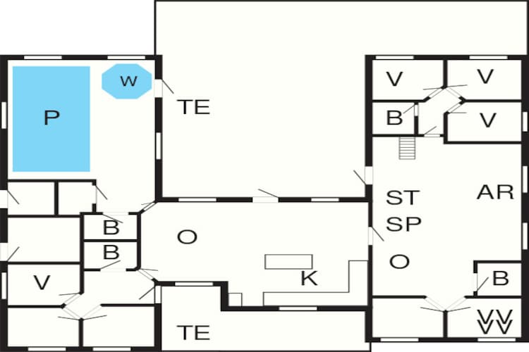 22 person holiday home in Nexø-Floor plan