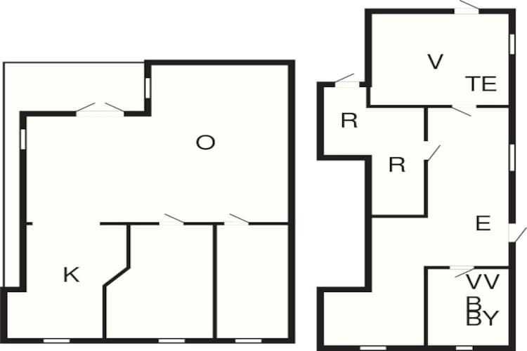 6 persoons vakantie huis in HENÅN-Plattegrond