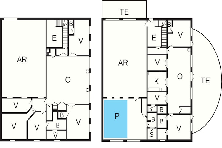 Luxe retraite bij Asbolholm -- By Traum Ferienwohnungen-Plattegrond