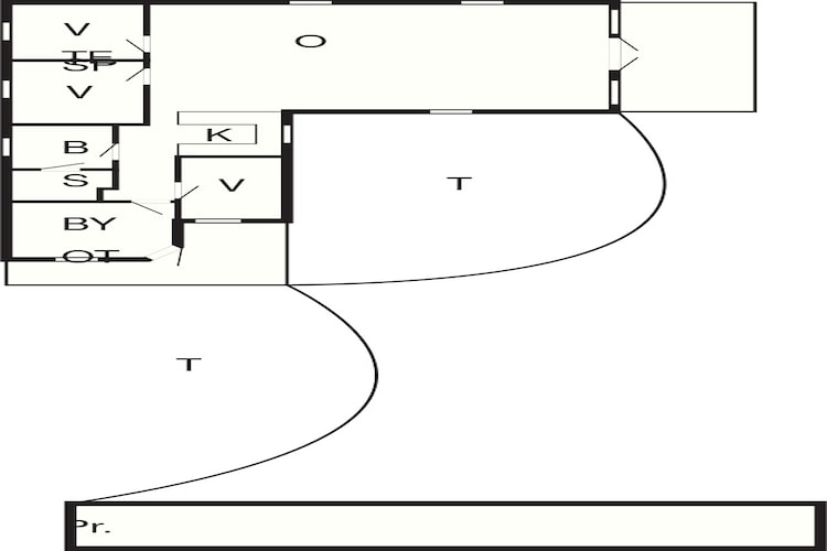 Afgelegen toevluchtsoord in Koldkaer -- By Traum Ferienwohnungen-Plattegrond