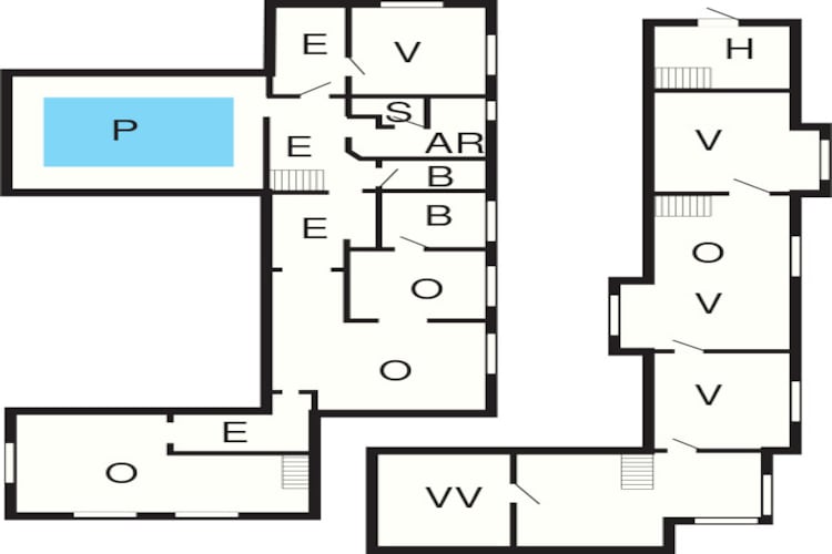 15 person holiday home in Hundslund-By Traum-Floor plan