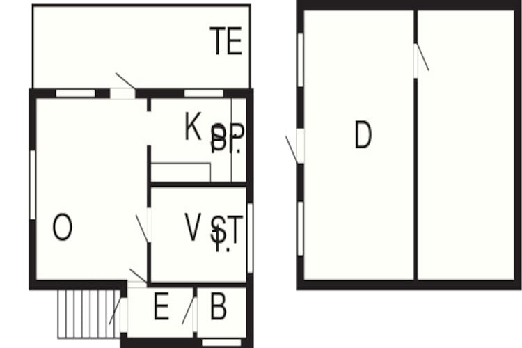 ELDHUSET-Plan d'étage