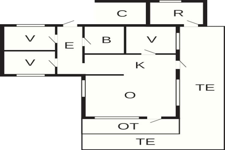 Prachtig uitzicht in Storebaelt -- By Traum Ferienwohnungen-Plattegrond