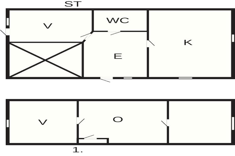 5 person holiday home in Tvååker-By Traum - Floor plan