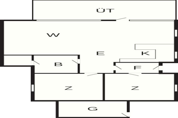 6 persoons vakantie huis in Børkop-By Traum-Plattegrond
