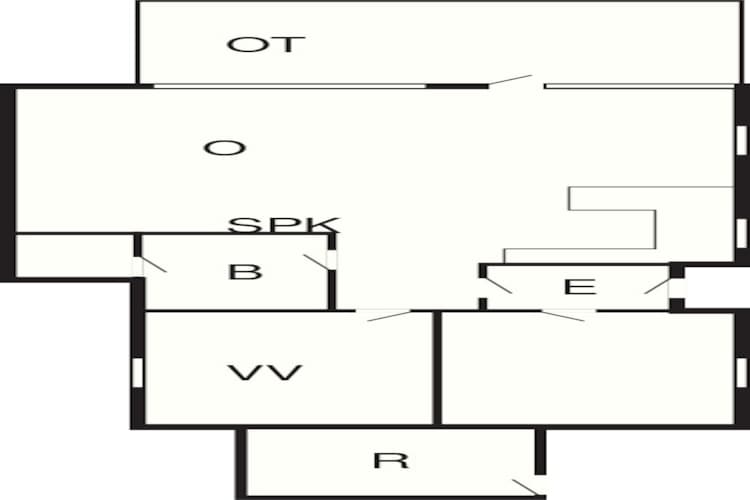 6 Personen Ferienhaus in Børkop-By Traum - Grundriss