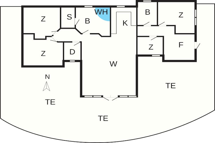 Luxe Spa-Retraite bij Zee -- By Traum Ferienwohnungen-Plattegrond
