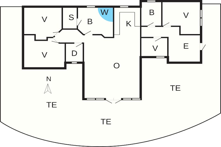 Luxe Spa-Retraite bij Zee -- By Traum Ferienwohnungen-Plattegrond