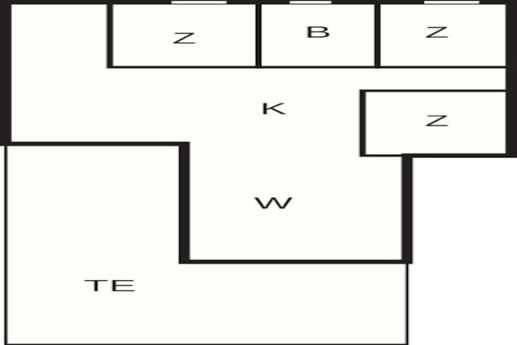 Afgelegen toevluchtsoord met uitzicht - Plattegrond