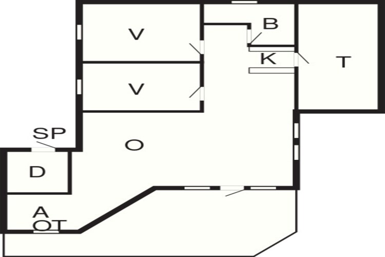 6 persoons vakantie huis in Hjørring-By Traum-Plattegrond