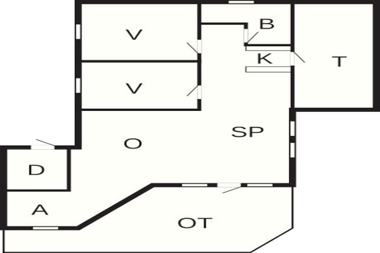 6 persoons vakantie huis in Hjørring-By Traum - Plattegrond