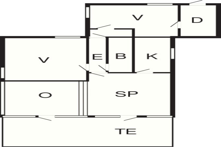 7 persoons vakantie huis in Knebel-By Traum-Plattegrond