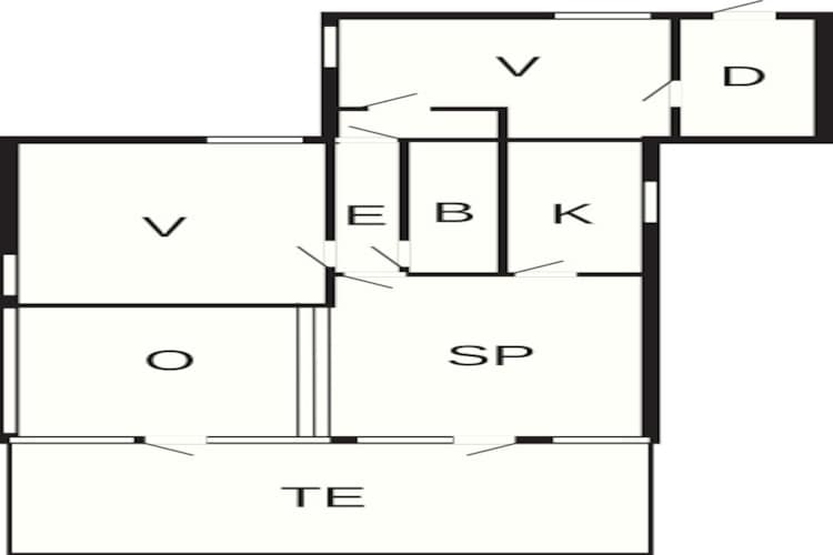 7 persoons vakantie huis in Knebel-By Traum-Plattegrond