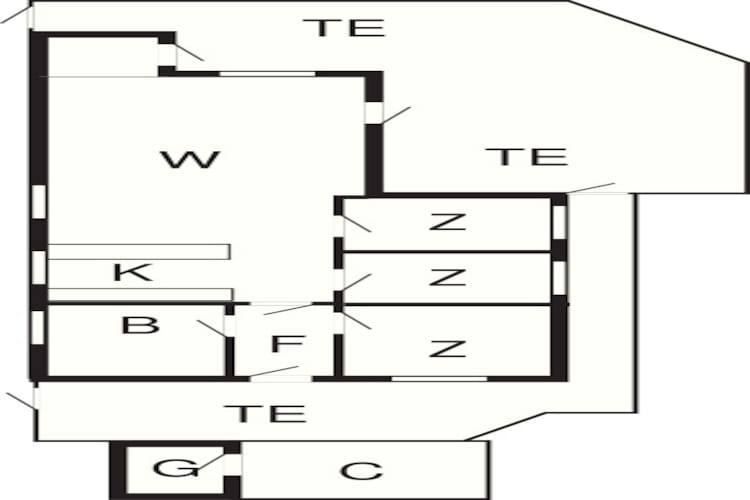 6 persoons vakantie huis in Blåvand-By Traum-Plattegrond