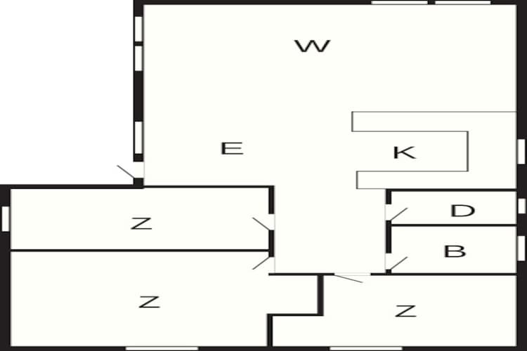 Strandparadijs met dennen -- By Traum Ferienwohnungen-Plattegrond