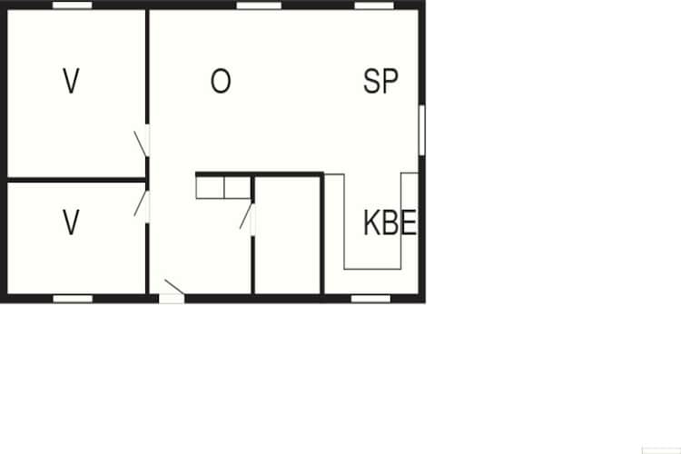 6 Personen Ferienhaus in ÅSARP-By Traum - Grundriss