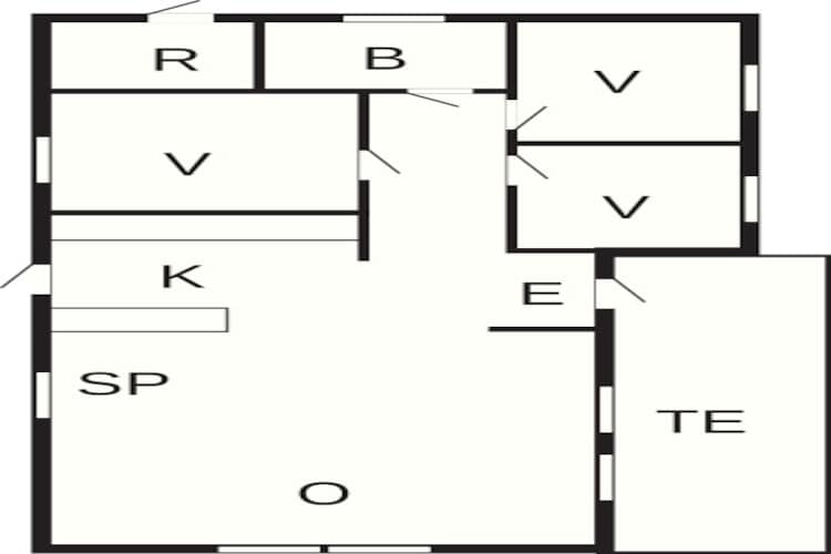 6 persoons vakantie huis in Sæby-By Traum-Plattegrond