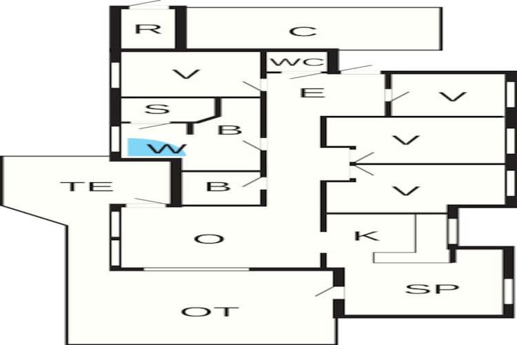 8 persoons vakantie huis in Nexø-By Traum-Plattegrond