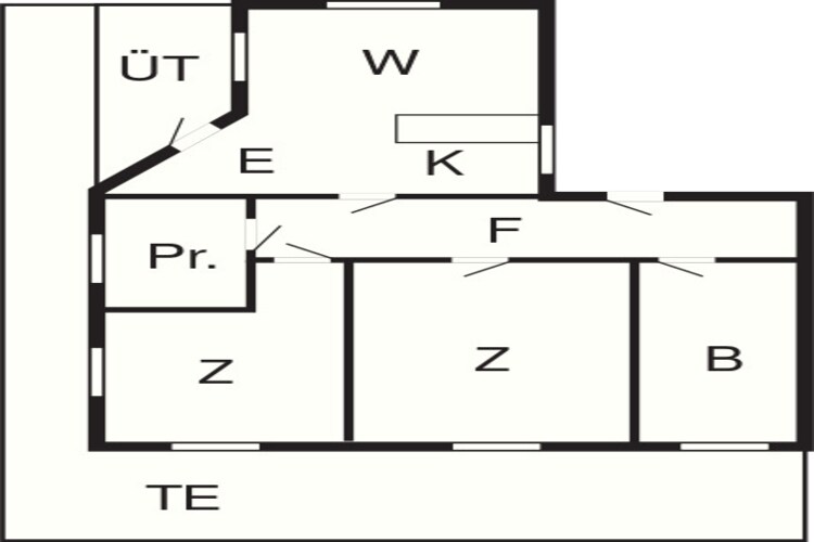 Afgelegen familie retraite -- By Traum Ferienwohnungen-Plattegrond