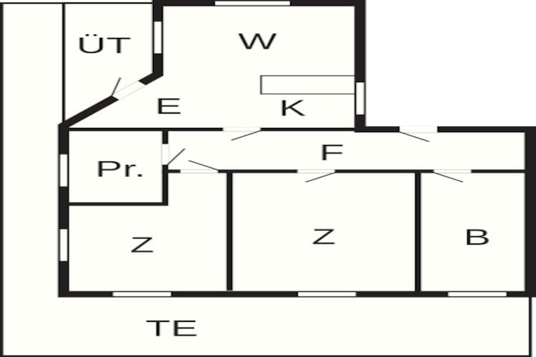 Afgelegen familie retraite -- By Traum Ferienwohnungen-Plattegrond