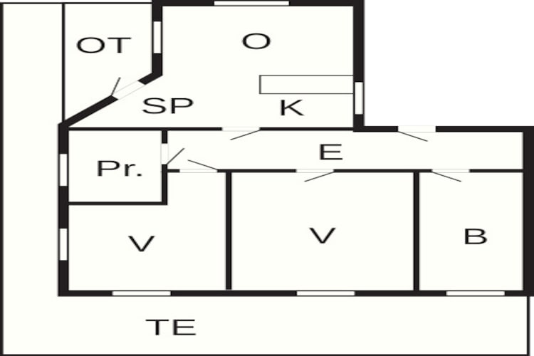 Afgelegen familie retraite -- By Traum Ferienwohnungen-Plattegrond