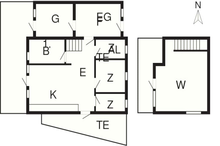 Le charme du bord de mer à Bork Haven - Plan