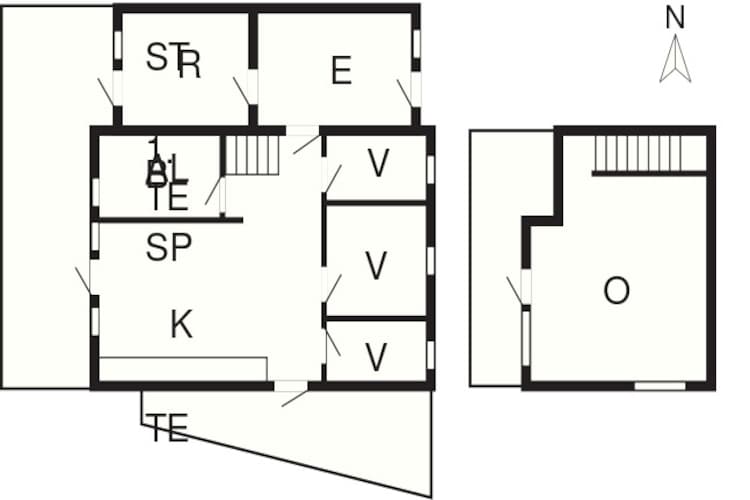 Le charme du bord de mer à Bork Haven - Plan